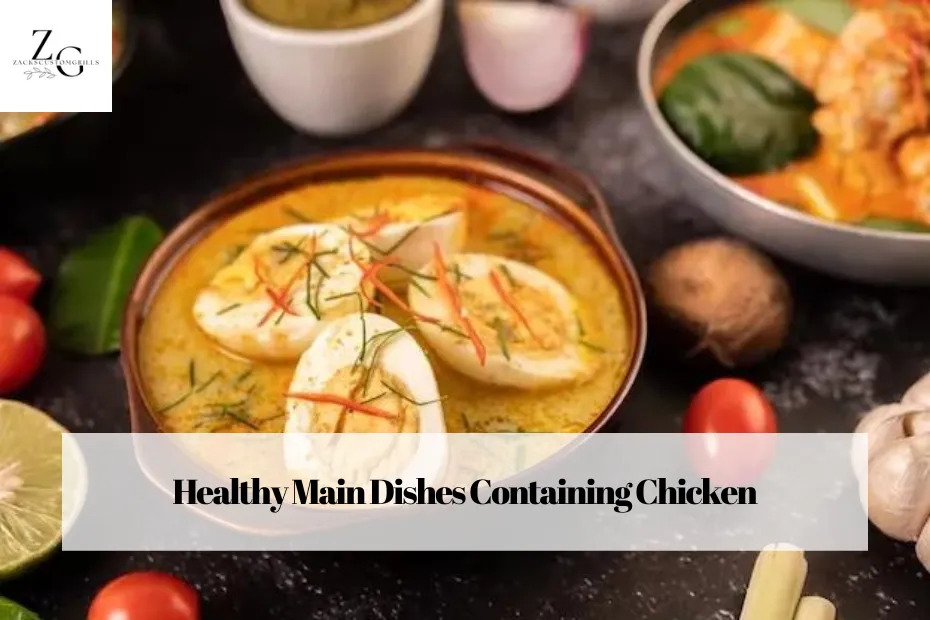 Healthy Main Dishes Containing Chicken