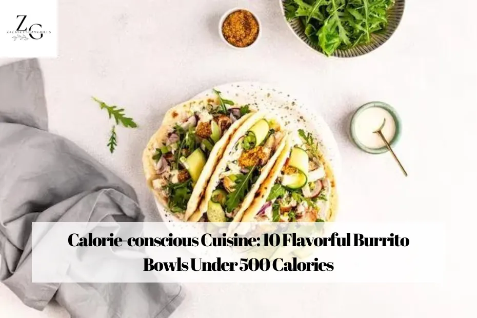 Calorie-conscious Cuisine: 10 Flavorful Burrito Bowls Under 500 Calories