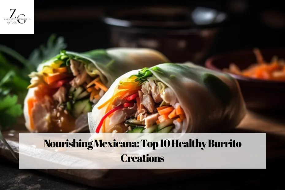 Nourishing Mexicana: Top 10 Healthy Burrito Creations